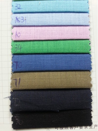 GZ-JCH 高品質麻竹節彈力 97%C 3%SP  150CM JA042 細節-6